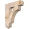 Ekena Millwork Westlake Arts & Crafts Smooth Bracket, Douglas Fir, 5 1/2"W x 26"D x 30"H BKT06X26X30WTL03SDF - alternate 1
